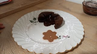 fondant au chocolat coeur coulant [upl. by Dusen]