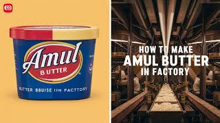 quotInside the Amul Factory Butter Making Processquot  Creative Mind [upl. by Lraed]