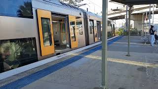 Sydney Trains Waratah A18 Arrives and Departs Blacktown [upl. by Nollahp]