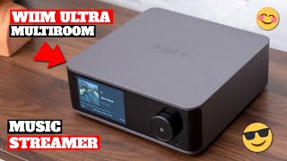 WiiM Ultra Multiroom Music Streamer Review  Best Audio Streamer for 2024 [upl. by Llertram]