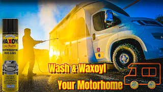 Wash amp waxoyl your motorhome chassis [upl. by Dempster760]