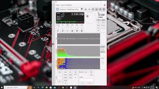 Brief Demonstration of new niliBOX software for the Icom ICPCR100 computer controlled radio [upl. by Stutsman]