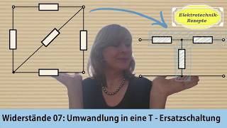 Umwandlung einer Widerstandsschaltung in eine TErsatzschaltung [upl. by Anirb]