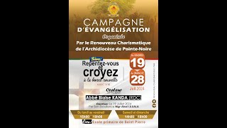 Campagne dévangélisation 2024 7e Jour quotLA MISÉRICORDE DE DIEU EST GRANDEREVIENS A LUIquot [upl. by Notaek]