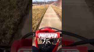 Pit bike cruising dirtbike pitbike gopro moto crf crf125f [upl. by Costa]