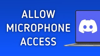 How to Allow Microphone Access on Discord App On PC New Update [upl. by Claiborne]