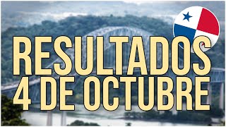 🔰🔰 Resultados Lotería de Panamá Miércoles 4 de Octubre 2023  Loteria nacional en vivo de hoy [upl. by Yentterb251]