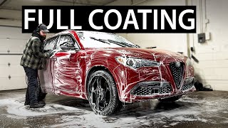 2022 Alfa Romeo Stelvio  Full Ceramic Coating [upl. by Yenahs]