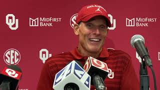 Oklahoma Football Brent Venables Auburn postgame press conference [upl. by Daegal]