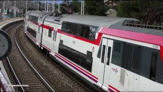 TRENES RENFE EN GALAPAGARLA NAVATA UHD 4K [upl. by Strephon447]