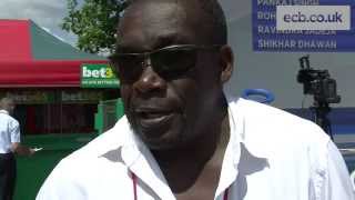 Former England bowler Gladstone Smalls cricketing memories [upl. by Nnainot]