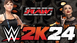 Molly Holly vs Shotzi WWE 2K24 [upl. by Ewens]