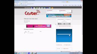 how to open your free internet radio with casterfm [upl. by Hazrit]