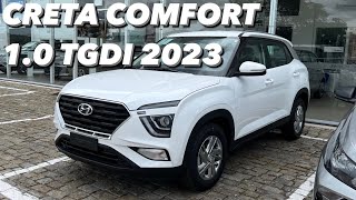 Hyundai Creta Comfort 10 TGDI AT 2023  Vale 125 MIL REAIS [upl. by Akcinahs306]