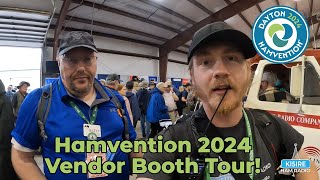 Dayton Hamvention 2024 Full Vendor Booth Walkthrough [upl. by Doowyah592]