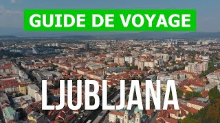 Ville de Ljubljana en 4k Slovénie Ljubljana à visiter [upl. by Moreta88]