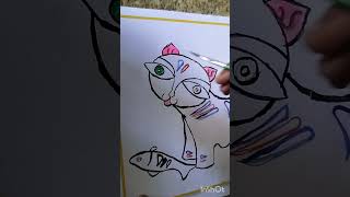 Jamini Roy Painting By My Daughter shortsfeed ytshortsvideo shortvideo trendingshorts [upl. by Larret]