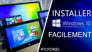 Comment Installer Windows 10 Facilement   Tutoriel de A à Z [upl. by Sasha]