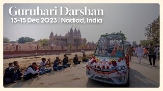 Guruhari Darshan 1315 Dec 2023 Nadiad India [upl. by Landing]