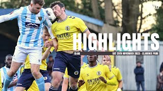 St Albans City Vs Maidstone United 251123 [upl. by Pacorro278]