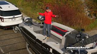 Princecraft  Ventura 224 Walkaround 2024 Deck boat [upl. by Pizor]