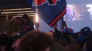 KNICKS VS PACERS  FANS GO CRAZY AFTER GAME 2 SEMI  FINALS VICTORY [upl. by Attenrad833]