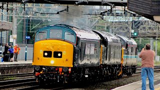 45118’royal artilleryman’40013D213’andania’37409’loch awe’ Passing Stafford with clag 290524 [upl. by Brieta]