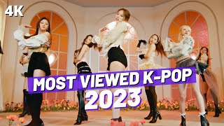 TOP 26 MOST VIEWED KPOP SONGS OF 2023 JANUARY  WEEK 3 [upl. by Bertrand]