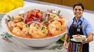 Ceviche de Camaron Ecuatoriano Facil y Rapido [upl. by Prud]