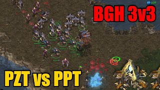 StarCraft BGH 3v3  Big Game Hunters  Brood War  TeamPlay [upl. by Nennahs]