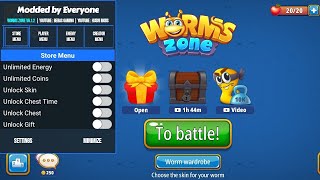 Worms Zone Mod Menu 612 🔥 [upl. by Hgieloj]