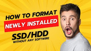 How To Format SSD or Hard Drive in Windows 10 [upl. by Candace]