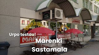 Lounaspiste ja Grillikioski Marenki Sastamalassa [upl. by Avuha]