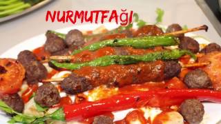 Köfteli Iskender Kebabi nasil yapilir tarifi  Nurmutfagi [upl. by Annnora]