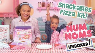 UNBOXED  Num Noms  Season 4 Episode 2 Snackables Pizza Kit [upl. by Yim772]