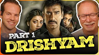 DRISHYAM Movie Reaction Part 1  AJAY DEVGN  Shriya Saran  Tabu  Nishikant Kamat [upl. by Enois893]