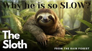 Why Sloth is so slow The slowest mammal Three toed and two Toed sloth extreme life of sloth [upl. by Ailev]