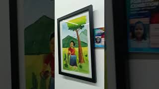 Painting exhibition at kachika art gallery vadakara [upl. by Arihsak]