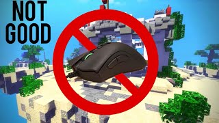 Why Razer Mice Are NOT Good For Minecraft PvP  Deathadder V2 POV [upl. by Grekin]