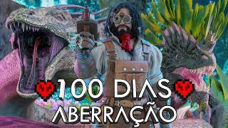 Sobrevivendo 100 Dias no ARK Aberration [upl. by Asfah657]