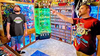 Guest Bedroom Transformed into GAMERS PARADISE GameRoom Tour [upl. by Iliak649]