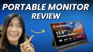 Acer Portable monitor  PM161Q demo amp review acer portablemonitor [upl. by Rehotsirhc]