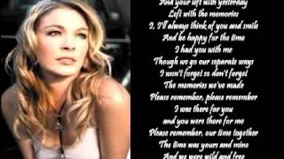 LeAnn Rimes  Please Remember  lyrics 2000 [upl. by Ebba234]