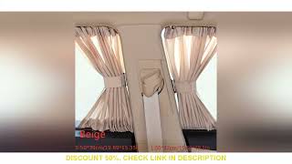 2pcs Universal Car Sun Shade Side Window Curtain Auto Foldable Uv Protection Black Pure Cloth Sun Vi [upl. by Irrej]