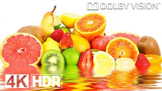 Sights of Fruits 4K HDR 120fps Dolby Vision 4K Video [upl. by Aihsila236]