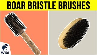 10 Best Boar Bristle Brushes 2019 [upl. by Bettye]