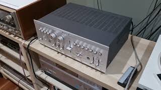 Sony TA1150 Integrated Amp Fully Restored demo Sade Hang On To Your Love [upl. by Malachi448]