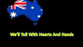 The Official Full Version Of The Australian National Anthem With Lyrics [upl. by Kubetz667]