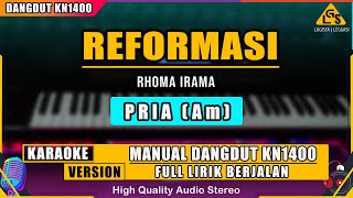 REFORMASI  RHOMA IRAMA KARAOKE DANGDUT ORIGINAL [upl. by Jehu]