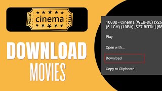 How To Download Movies On Cinema HD App [upl. by Dolhenty190]